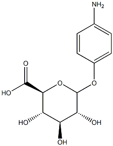 PARA-AMINOPHENYLGLUCURONIDE Struktur