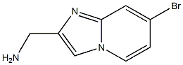 (7-Bromoimidazo[1,2-a]pyridin-2-yl)methylamine Struktur
