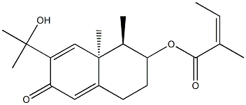 [(1R,8aS)-7-(2-hydroxypropan-2-yl)-1,8a-dimethyl-6-oxo-1,2,3,4-tetrahydronaphthalen-2-yl] (Z)-2-methylbut-2-enoate