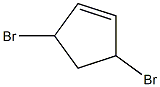 3,5-dibromocyclopentene 结构式