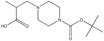2-Methyl-3-(4-Boc-piperazin-1-yl)-propionic acid