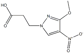 3-(3-Methoxy-4-nitro-pyrazol-1-yl)-propionic acid|