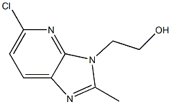 2-(5-chloro-2-methyl-3H-imidazo[4,5-b]pyridin-3-yl)ethanol Structure