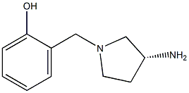 2-{[(3R)-3-aminopyrrolidin-1-yl]methyl}phenol|