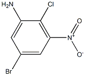 5-bromo-2-chloro-3-nitroaniline 结构式