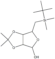 6-[(tert-Butyl-dimethyl-silanyl)-methyl]-2,2-dimethyl-tetrahydro-furo[3,4-d][1,3]dioxol-4-ol