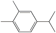 1,2-dimethyl-4-isopropylbenzene Structure