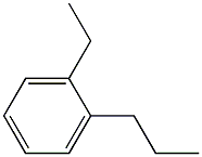 1-ethyl-2-propylbenzene Struktur