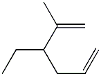 3-ethyl-2-methyl-1,5-hexadiene Structure