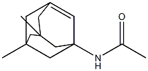5-ACETAMIDO-1,3-DIMETHYLADAMANTENE Structure