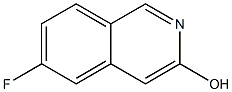 6-FLUOROISOQUINOLIN-3-OL Structure