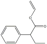 vinyl 2-phenylbutyrate Structure