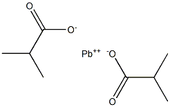 lead isobutyrate Struktur