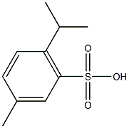 瑞香[草]酚磺酸 结构式