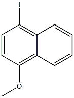 4-Iodo-1-methoxynaphthalene Struktur