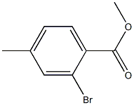 2-BROMO-4-METHYLBENZOIC ACID METHYL ESTER Structure