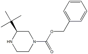 (S)-4-CBZ-2-TERT-BUTYLPIPERAZINE Structure