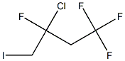 4-IODO-3-CHLORO-1,1,1,3-TETRAFLUOROBUTANE, 97% MIN. 结构式