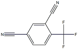 4-TRIFLUOROMETHYLBENZENE-1,3-DINITIRLE Structure