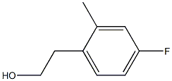 4-FLUORO-2-METHYLPHENETHYL ALCOHOL 97% Structure