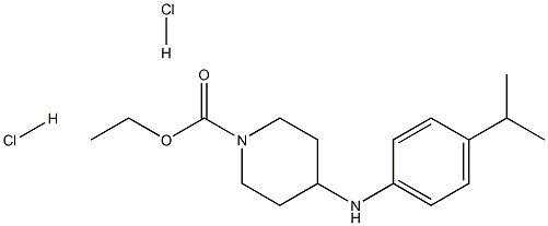 4-P-ISOPROPYLPHENYLAMINEO-N-CARBETHOXYPIPERIDINEDIHYDROCHLORIDE