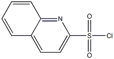 QUINOLINE-2-SULFONYL CHLORIDE Structure