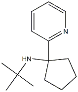 1-(tert-Butylamino)-1-(2-pyridyl)-cyclopentane Structure