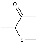 2-Methylthio-3-butanone Structure