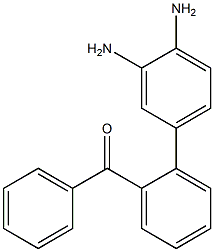 (3,4-DIAMINOPHENYL)BENZOPHENONE Structure