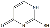 2-MERCAPTO-4 (1H)-PYRIMIDINEONE Struktur