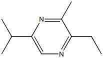 2-METHYL-3-ETHYL-6-ISOPROPYLPYRAZINE Structure