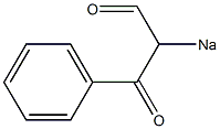 (1-FORMYL-2-OXO-2-PHENYLETHYL)SODIUM Struktur