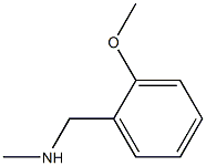 1-(2-METHOXYPHENYL)-N-METHYLMETHANAMINE Struktur