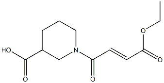 1-(3-ETHOXYCARBONYL-ACRYLOYL)-PIPERIDINE-3-CARBOXYLIC ACID
