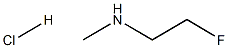 2-FLUORO-N-METHYLETHANAMINE HYDROCHLORIDE Struktur