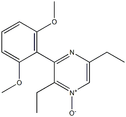 3-(2,6-DIMETHOXYPHENYL)-2,5-DIETHYLPYRAZINE 1-OXIDE Structure