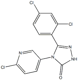 4-(6-CHLORO-PYRIDIN-3-YL)-5-(2,4-DICHLORO-PHENYL)-2,4-DIHYDRO-[1,2,4]TRIAZOL-3-ONE