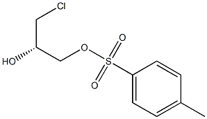 [S]-[+]-3-Chloro-2-hydroxypropyl p-toluenesulfonate Struktur