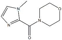 (1-methyl-1H-imidazol-2-yl)(morpholino)methanone Structure