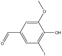 5-lodovanillin Struktur