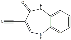 2-oxo-2,5-dihydro-1H-1,5-benzodiazepine-3-carbonitrile Structure