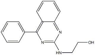 2-[(4-phenylquinazolin-2-yl)amino]ethan-1-ol Structure