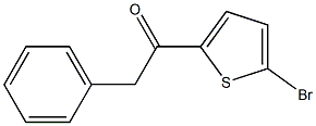 1-(5-bromo-2-thienyl)-2-phenyl-1-ethanone Struktur