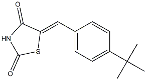 5-{(Z)-[4-(tert-butyl)phenyl]methylidene}-1,3-thiazolane-2,4-dione
