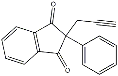 2-phenyl-2-prop-2-ynylindane-1,3-dione