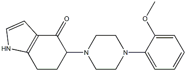 5-[4-(2-methoxyphenyl)piperazino]-1,5,6,7-tetrahydro-4H-indol-4-one