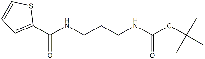 tert-butyl N-{3-[(2-thienylcarbonyl)amino]propyl}carbamate
