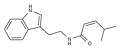 (Z)-N-[2-(1H-indol-3-yl)ethyl]-4-methyl-2-pentenamide