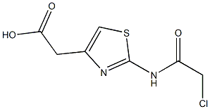 2-{2-[(2-chloroacetyl)amino]-1,3-thiazol-4-yl}acetic acid