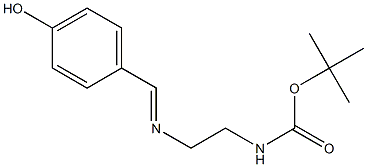 tert-butyl N-{2-[(4-hydroxybenzylidene)amino]ethyl}carbamate